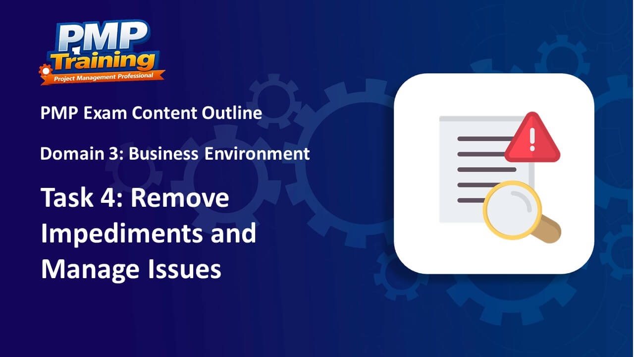Remove Impediments and Manage Issues